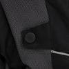 INFINITY GREY MOTORCYCLE MESH TEXTILE JACKET, ce protectors, textile, polyester, inner lining, pockets, ce protectors, protected, close-up photo