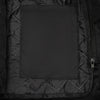 INFINITY GREY MOTORCYCLE MESH TEXTILE JACKET, ce protectors, textile, polyester, inner lining, pockets, ce protectors, protected, close-up photo