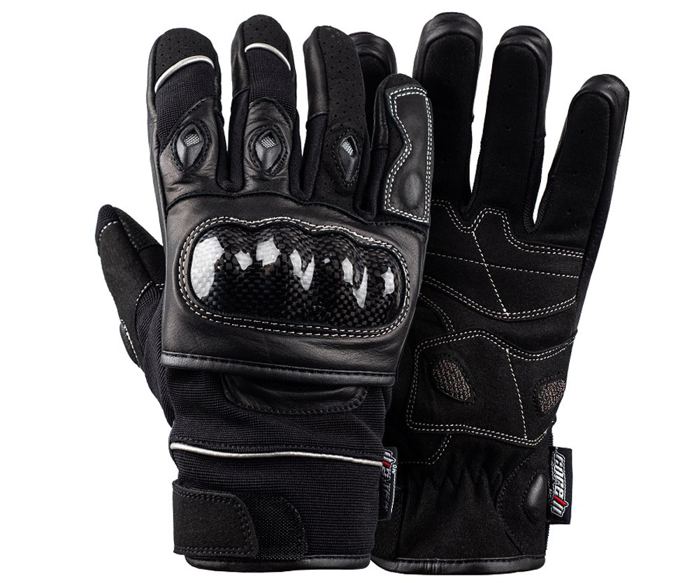 CORELLI MG CARBON RACER MOTORCYCLE GLOVES, FRONT PHOTO