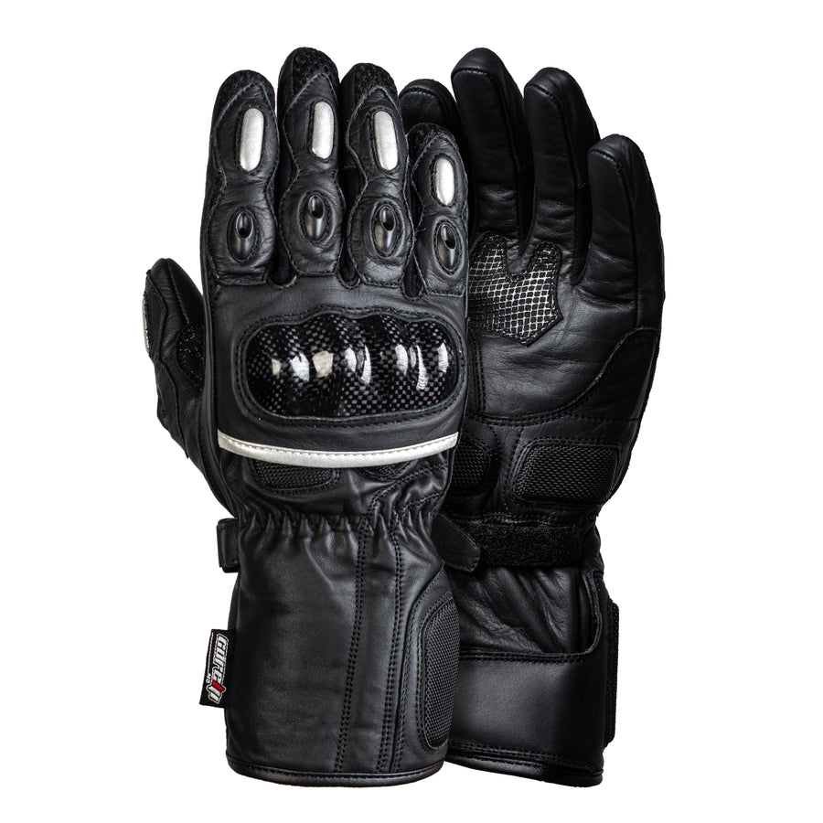 STEEL CLAWS CARBON RACER MOTORCYCLE GLOVES