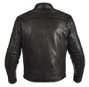 VANGUARD LUXE BROWN MOTORCYCLE LEATHER JACKET, genuine cowhide leather, removable CE protectors, removable inner lining, back photo