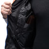 Corelli MG Kaliforniai racing team motoros textil védett kabát, kivehető CE protektorok, háló, cordura, kivehető belső bélés, kék, fehér, narancs, YKK cipzár, zseb, belső zseb fotó