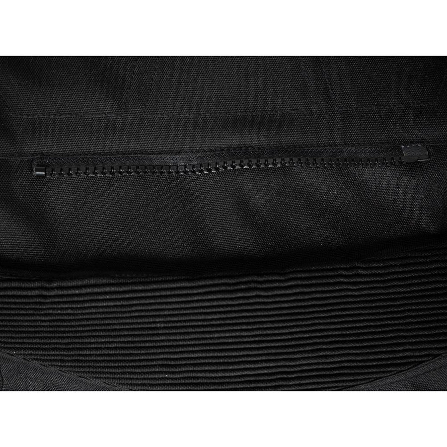 Corelli MG Vihar fekete motorkerékpár textil nadrág, kivehető CE protektorok, kivehető belső bélés, háló, cordura, YKK cipzár, zsebek, kötődés cipzár fotó